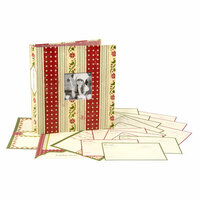 Making Memories - Fa La La Collection - Christmas - Recipe Book Album Kit
