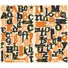 Making Memories - Spellbound Halloween Collection - Chipboard Alphabet Stickers, CLEARANCE
