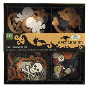 Making Memories - Spellbound Halloween Collection - Embellishment Kit, CLEARANCE