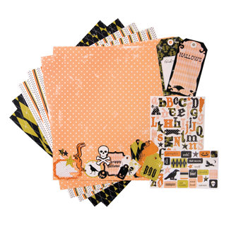 Making Memories - Spellbound Halloween Collection - 12 x 12 Page Kit, CLEARANCE