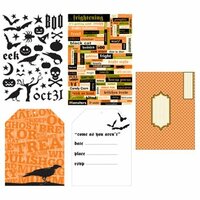Making Memories - Spellbound Halloween Collection - Invitation Kit, CLEARANCE