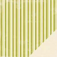 Making Memories - Paperie Greenhouse Collection - 12 x 12 Double Sided Paper - Skinny Stripe, CLEARANCE