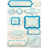 Making Memories - Paperie Collection - Dimensional Stickers - Poolside, CLEARANCE