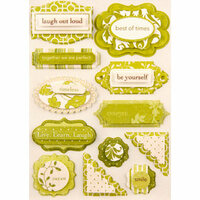 Making Memories - Paperie Collection - Dimensional Stickers - Greenhouse, CLEARANCE