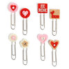 Making Memories - Love Notes Collection - Heart Shape Clips, CLEARANCE