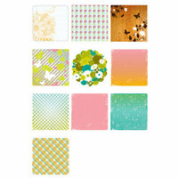 Making Memories - Just Chillin Girl Collection - 8 x 8 Specialty Paper Pack , CLEARANCE