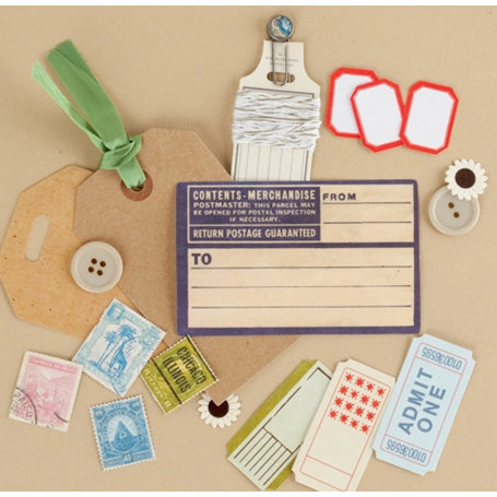 Making Memories - Vintage Findings Collection - Mini Kits - Travel