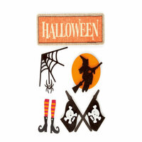 Making Memories - Spook Alley Collection - Halloween - 3 Dimensional Stickers, CLEARANCE