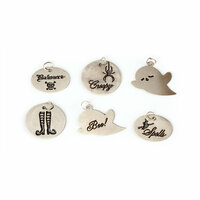 Making Memories - Spook Alley Collection - Halloween - Metal Charms , BRAND NEW