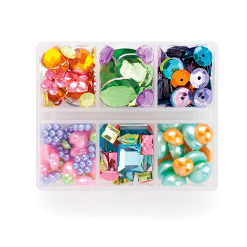 Making Memories - Gem Collection Box - Bright, CLEARANCE