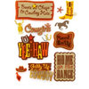 Making Memories - Design Shop Collection - 3 Dimensional Stickers - Cowboy, CLEARANCE