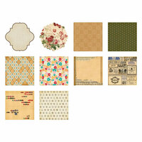 Making Memories - Vintage Findings Collection - 8 x 8 Paper Pad