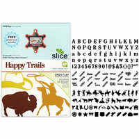 Making Memories - Slice Design Card - Happy Trails