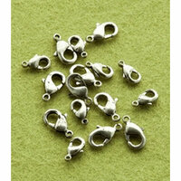 Making Memories - Vintage Groove Collection - Jewelry Hardware - Clasps - Silver