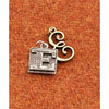 Making Memories - Vintage Groove Collection - Jewelry Alphabet Charms - Letter E