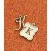 Making Memories - Vintage Groove Collection - Jewelry Alphabet Charms - Letter K