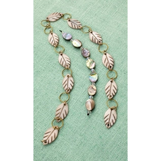 Making Memories - Vintage Groove Collection - Jewelry Strand Combinations - Shell Leaf Chain