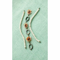 Making Memories - Vintage Groove Collection - Jewelry Strand Combinations - Abalone and Pearl
