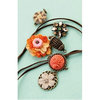 Making Memories - Vintage Groove Collection - Jewelry Kit - Floral Mix