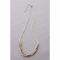 Making Memories - Vintage Groove Collection - Jewelry Simple Strands - Wood Bead