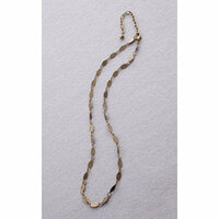 Making Memories - Vintage Groove Collection - Jewelry Simple Strands - Antique Flat Oval