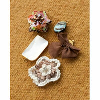 Making Memories - Vintage Groove Collection - Jewelry Designer Combinations - Layered Flowers