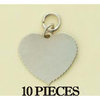 Making Memories - With Love Collection - Charms - Heart - Silver