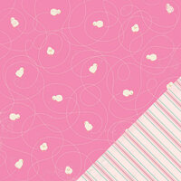 Making Memories - Pitter Patter Collection - 12 x 12 Double Sided Paper - Sophie Chick Trails, CLEARANCE