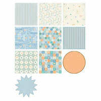 Making Memories - Pitter Patter Collection - 8 x 8 Specialty Paper Pack - Oliver