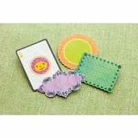 Making Memories - Toil and Trouble Collection - Halloween - Die Cut Pieces with Glitter Accents