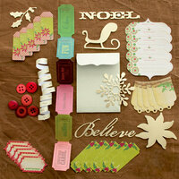 Making Memories - Noel Collection - Christmas - Findings Kit