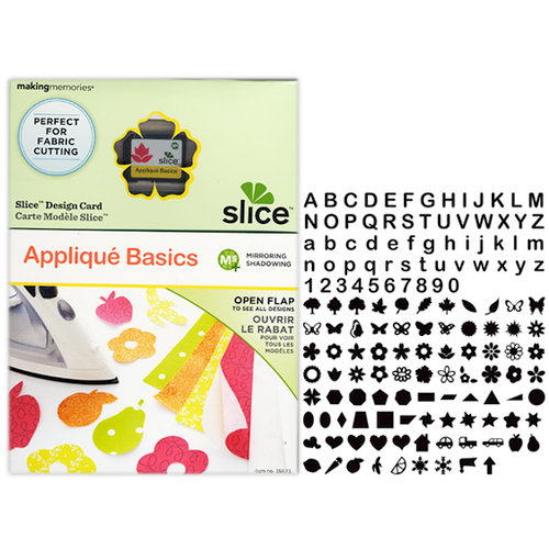 Making Memories - Slice Design Card - Applique Basics