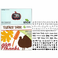 Making Memories - Slice Design Card - Turkey Daze