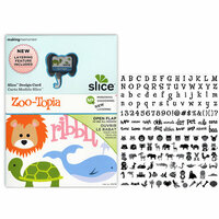 Making Memories - Slice Design Card - Zoo-Topia