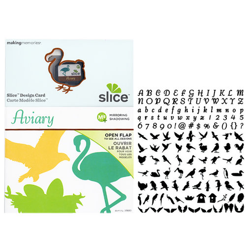 Making Memories - Slice Design Card - Aviary