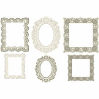 Making Memories - Tie the Knot Collection - Embossed Frames