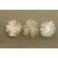 Making Memories - Tie the Knot Collection - Tulle Flowers