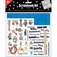 Me and My Big Ideas - 8x8 Scrapbook Kit - School