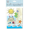 Me and My Big Ideas - Self Adhesive 3-Dimensional Soft Spoken Embellishments - A Kid's Beach Day