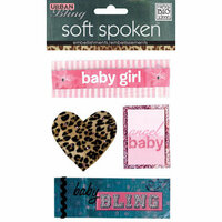 Me and My Big Ideas - Soft Spoken Embellishments - Urban Bling - Baby Girl, CLEARANCE