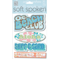 Me and My Big Ideas - Soft Spoken Embellishments - Surf and Sand, CLEARANCE