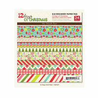 My Mind's Eye - 12 Days of Christmas Collection - 6 x 6 Paper Pad