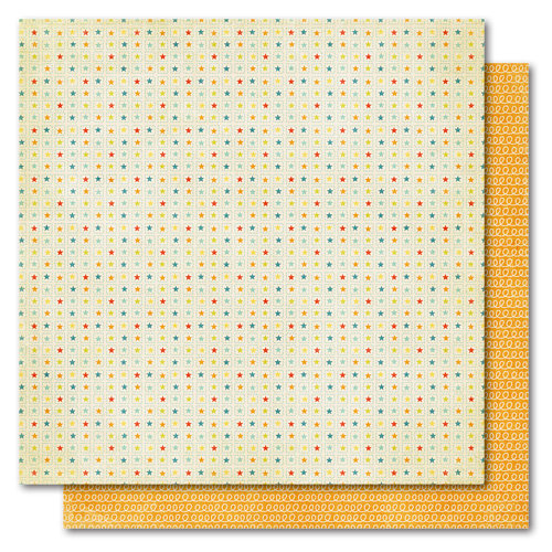 My Mind's Eye - Alphabet Soup Collection - 12 x 12 Double Sided Paper - Star Bright Boy, CLEARANCE