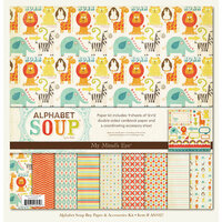 My Mind's Eye - Alphabet Soup Collection - Paper Kit - Boy, CLEARANCE