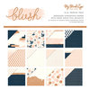 My Minds Eye - Blush Collection - 6 x 6 Paper Pad with Foil Accents