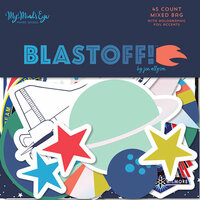 My Mind's Eye - Blast Off Collection - Mixed Bag with Foil Accents