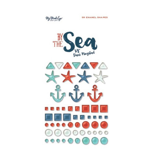 My Minds Eye - By the Sea Collection - Enamel Shapes