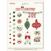 My Minds Eye - Cozy Christmas Collection - Decorative Brads