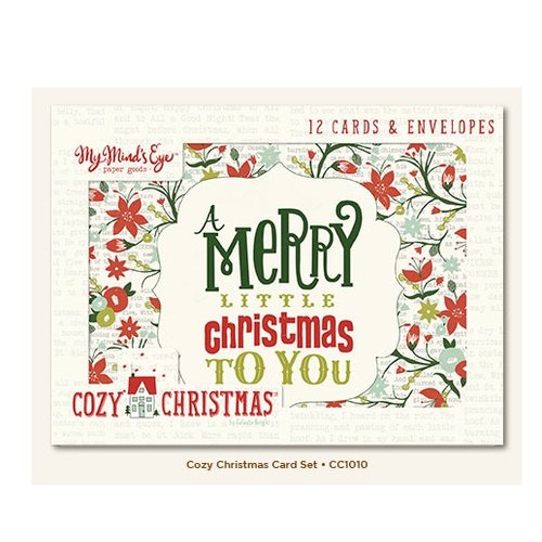 My Minds Eye - Cozy Christmas Collection - Card Set