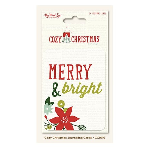 My Minds Eye - Cozy Christmas Collection - Journal Cards